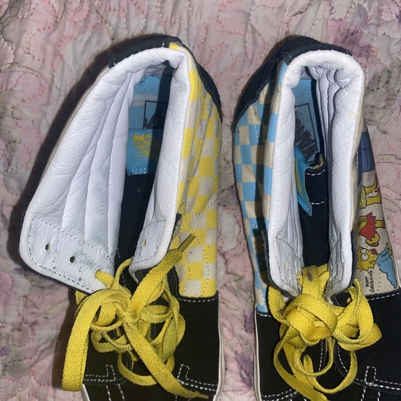 Vans The Simpsons Sk8-Hi Family Portrait Sneaker Shoes Men’s Size 8.5 Women’s 10 main image 13